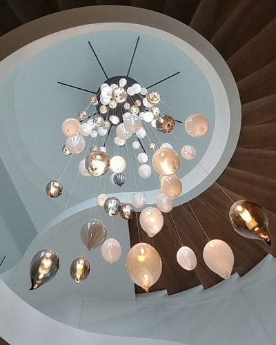 Glass Flames by AM Studio