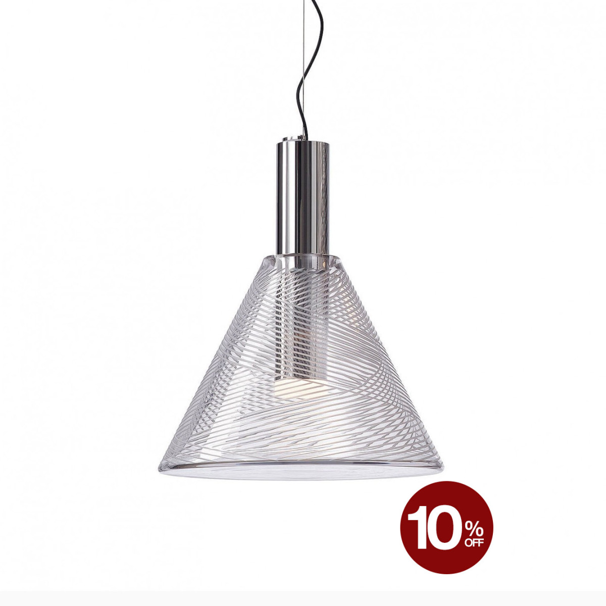 Phenomena Cut Pendant - Cone
